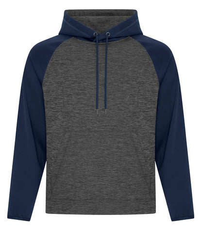 Atc Dynamic Heather TwoTone Hooded F2047 #color_True Navy