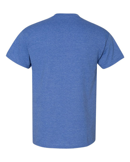 Gildan DryBlend® T-Shirt 8000 #color_Heather Deep Royal