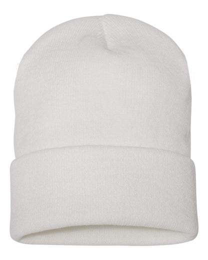 YP Classics Cuffed Beanie 1501KC #color_White