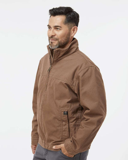 DRI DUCK Maverick Boulder Cloth™ Jacket with Blanket Lining 5028 #colormdl_Field Khaki