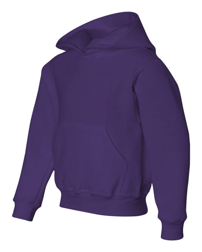 JERZEES NuBlend® Youth Hooded Sweatshirt 996YR #color_Deep Purple