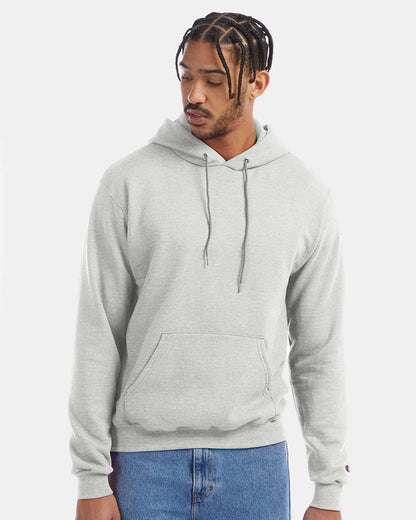 Champion Powerblend® Hooded Sweatshirt S700 #colormdl_Silver Grey