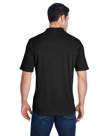 Core365 Men's Origin Performance Piqué Polo 88181 #color_BLACK