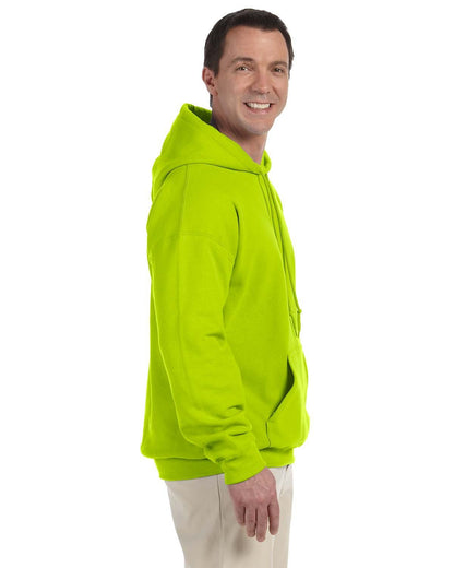 Gildan Adult DryBlend® Hooded Sweatshirt G125 #color_SAFETY GREEN