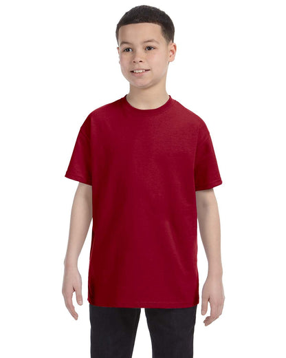 Gildan Youth Heavy Cotton™ T-Shirt G500B #color_CARDINAL RED