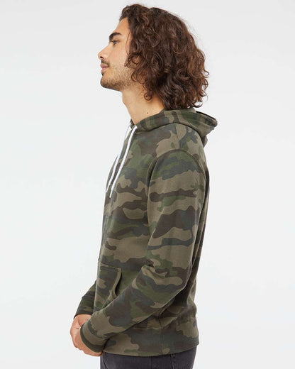 Independent Trading Co. Lightweight Hooded Sweatshirt AFX90UN #colormdl_Forest Camo