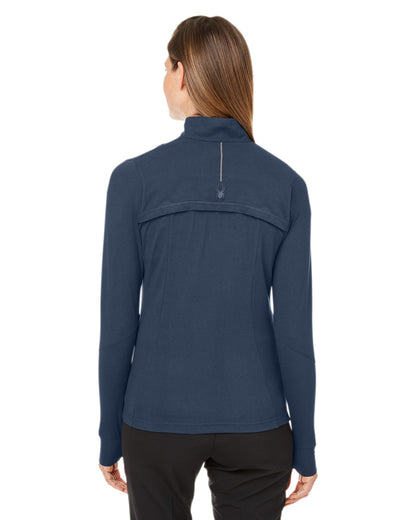 Spyder Ladies' Spyre Quarter-Zip S17917 #color_FRONTIER FROST