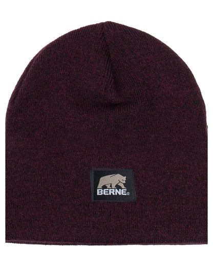 Berne Heritage Knit Beanie H149 #color_MAROON