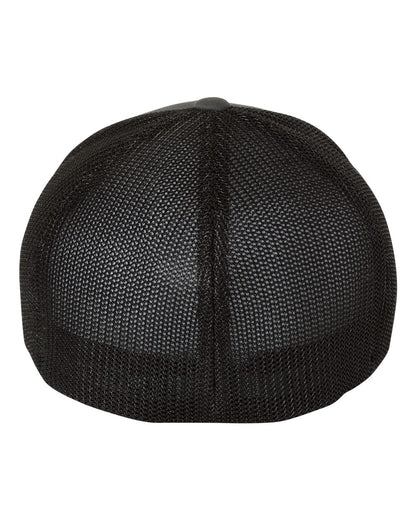 Flexfit Trucker Cap 6511 #color_Charcoal/ Black