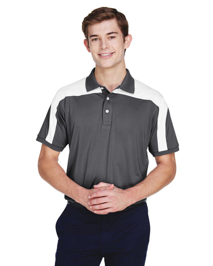 Team 365 Men's Victor Performance Polo TT22 #color_SPORT GRAPHITE