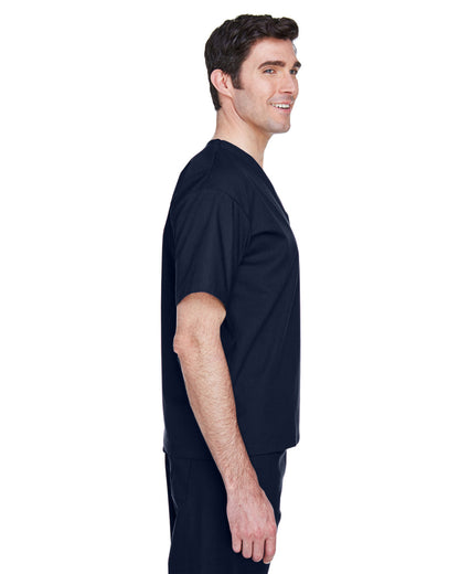 Harriton Adult Restore Scrub Top M897 #color_DARK NAVY