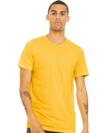 BELLA + CANVAS Triblend Tee 3413 #colormdl_Yellow Gold Triblend