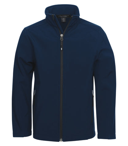 Coal Harbour Everyday Soft Shell Yth Jkt Y7603 #color_Midnight Blue