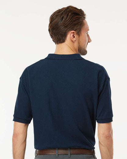 M&O Ring-Spun Piqué Polo 7002 #colormdl_Navy