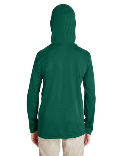 Team 365 Youth Zone Performance Hooded T-Shirt TT41Y #color_SPORT FOREST