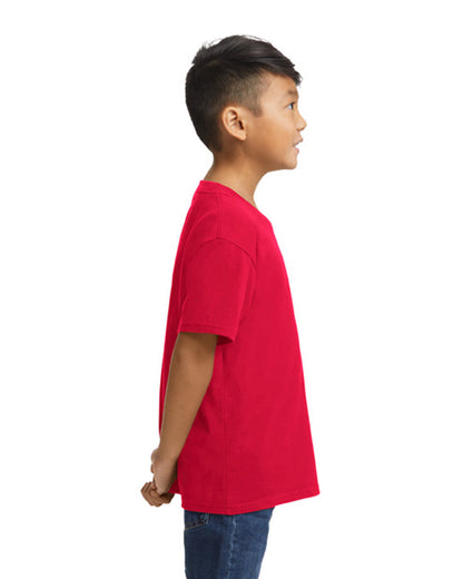 Gildan Youth Softstyle Midweight T-Shirt G650B #color_RED