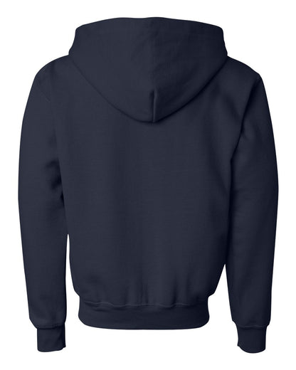 Gildan Heavy Blend™ Youth Full-Zip Hooded Sweatshirt 18600B #color_Navy