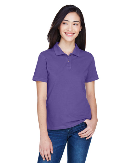 Harriton Ladies' Easy Blend™ Polo M265W #color_TEAM PURPLE