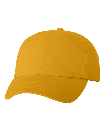 Valucap Adult Bio-Washed Classic Dad Hat VC300A #color_Gold