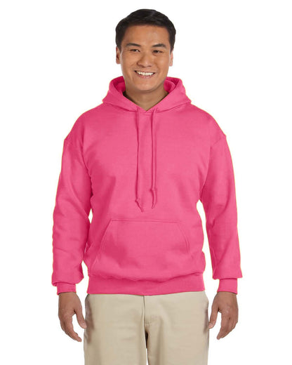 Gildan Adult Heavy Blend™ Hooded Sweatshirt G185 #color_SAFETY PINK