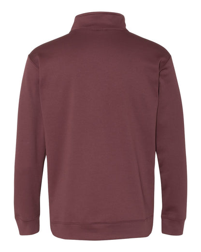 Gildan Performance® Tech Quarter-Zip Sweatshirt 99800 #color_Dark Maroon