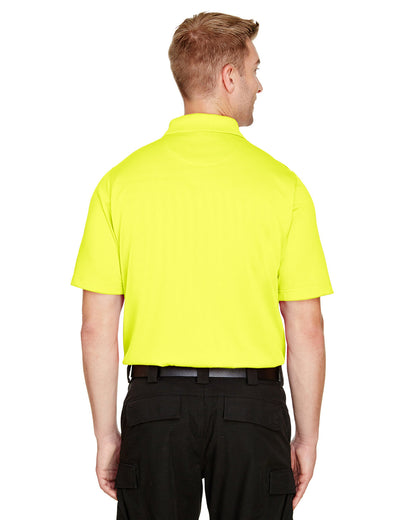 Harriton Men's Advantage Snag Protection Plus Polo M348 #color_SAFETY YELLOW