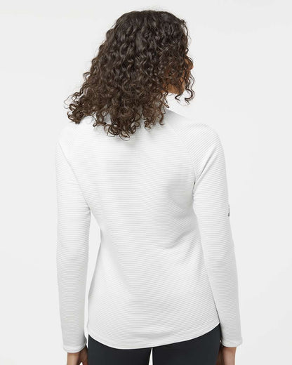 Adidas Women's Spacer Quarter-Zip Pullover A589 #colormdl_Core White