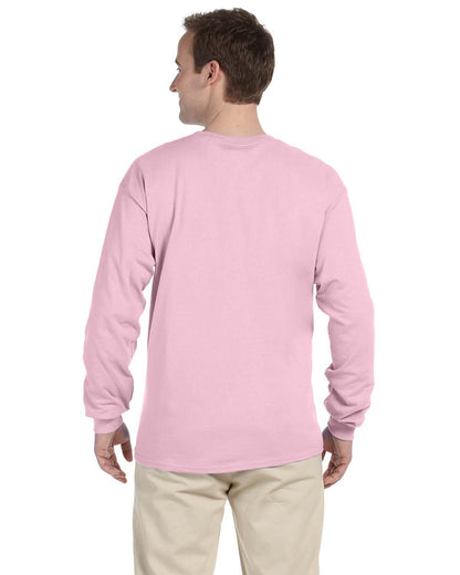 Gildan Adult Ultra Cotton® Long-Sleeve T-Shirt G240 #color_LIGHT PINK