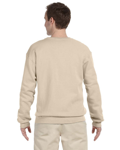 JERZEES Adult NuBlend® Fleece Crew 562 #color_SANDSTONE