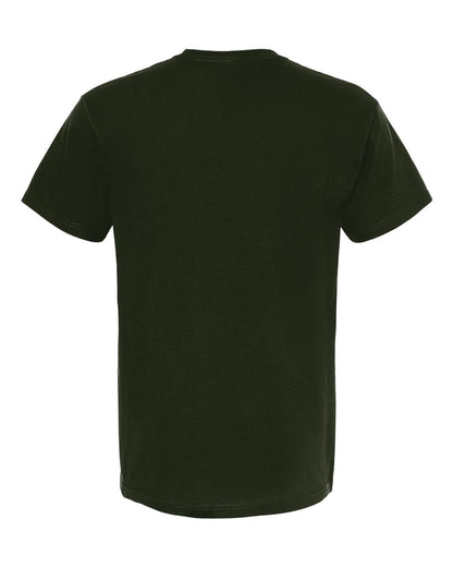 M&O Gold Soft Touch T-Shirt 4800 #color_Forest Green