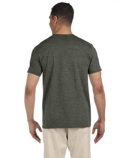 Gildan Adult Softstyle® T-Shirt G640 #color_HTH MILITARY GRN