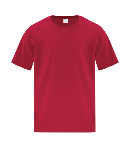 Atc Everyday Collection Everyday Cotton Youth Tee ATC1000Y #color_Red