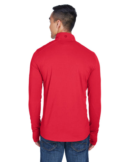 Marmot Men's Harrier Half-Zip Pullover 900708 #color_TEAM RED