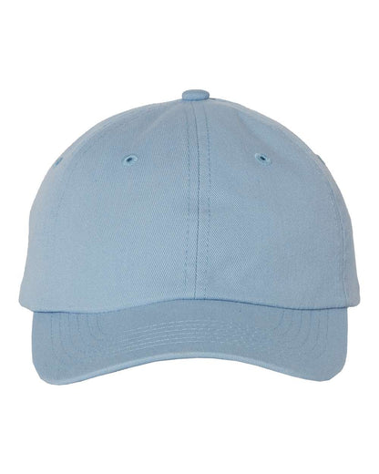 Valucap Small Fit Bio-Washed Dad Hat VC300Y #color_Baby Blue