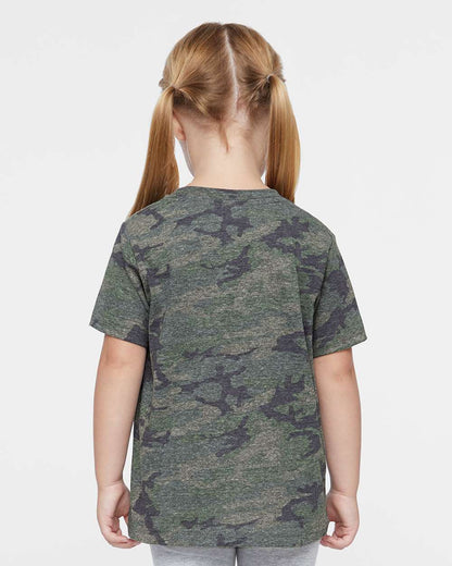 Rabbit Skins Toddler Fine Jersey Tee 3321 #colormdl_Vintage Camo