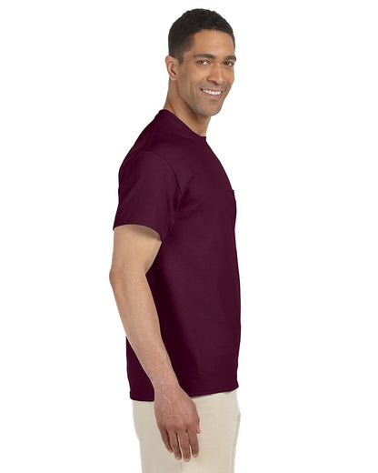 Gildan Adult Ultra Cotton®Pocket T-Shirt G230 #color_MAROON