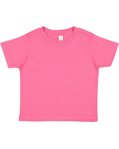 Rabbit Skins Toddler Cotton Jersey T-Shirt RS3301 #color_HOT PINK