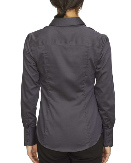 Calvin Klein Women's Non-Iron Dobby Shirt 18CC100 #color_Night