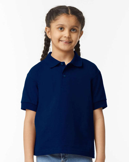 Gildan DryBlend® Youth Jersey Polo 8800B #colormdl_Navy