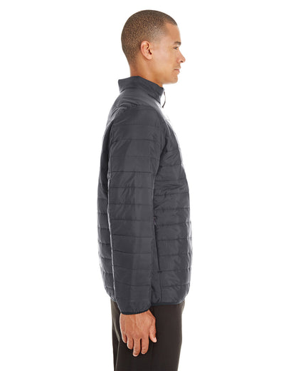 Core365 Men's Prevail Packable Puffer Jacket CE700 #color_CARBON