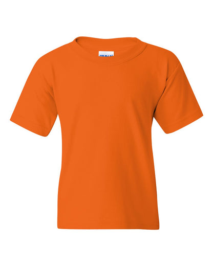 Gildan Heavy Cotton™ Youth T-Shirt 5000B #color_Safety Orange