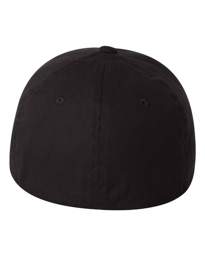 Flexfit Brushed Twill Cap 6377 #color_Black