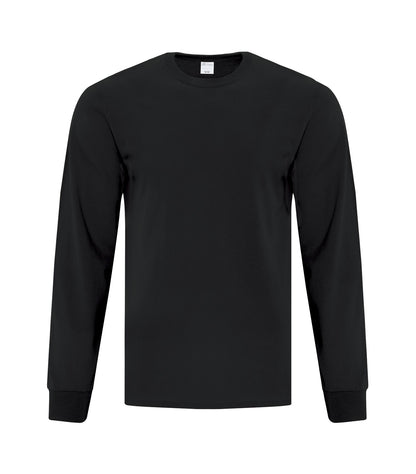 Atc Everyday Collection Everyday Cotton L/S Tee ATC1015 #color_Black