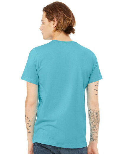 BELLA + CANVAS Jersey Tee 3001 #colormdl_Turquoise