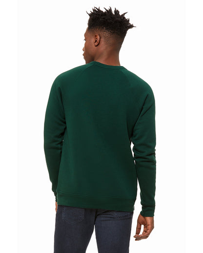 BELLA + CANVAS Unisex Sponge Fleece Crewneck Sweatshirt 3901 #color_FOREST