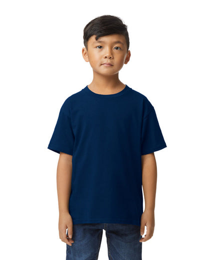 Gildan Youth Softstyle Midweight T-Shirt G650B #color_NAVY