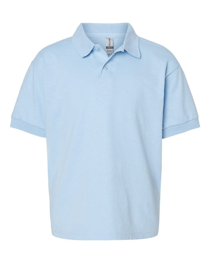 Gildan DryBlend® Youth Jersey Polo 8800B #color_Light Blue