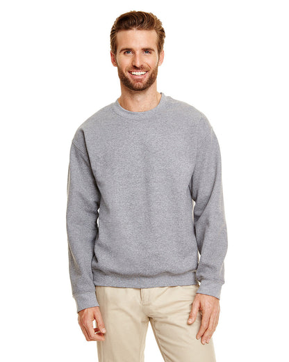 Gildan Adult Heavy Blend™ Fleece Crew G180 #color_GRAPHITE HEATHER