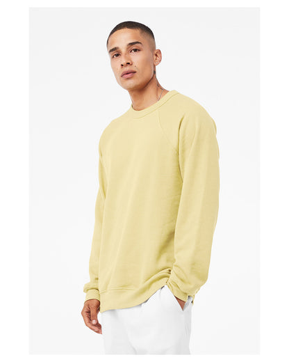 BELLA + CANVAS Unisex Sponge Fleece Crewneck Sweatshirt 3901 #color_FRENCH VANILLA