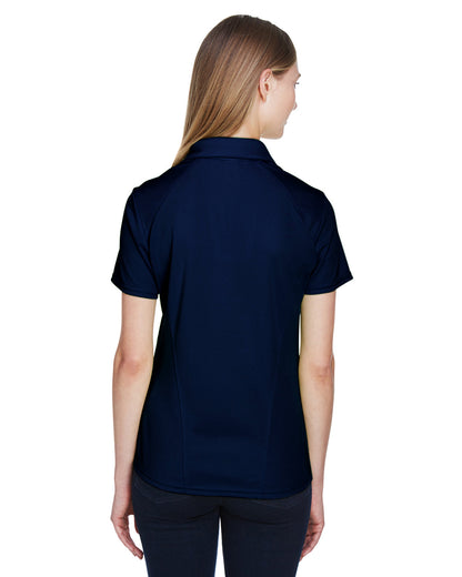 North End Ladies' Recycled Polyester Performance Piqué Polo 78632 #color_NIGHT